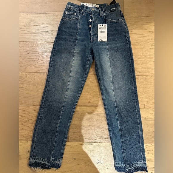 Zara jeans, new with tags, size 4 - Picture 1 of 2